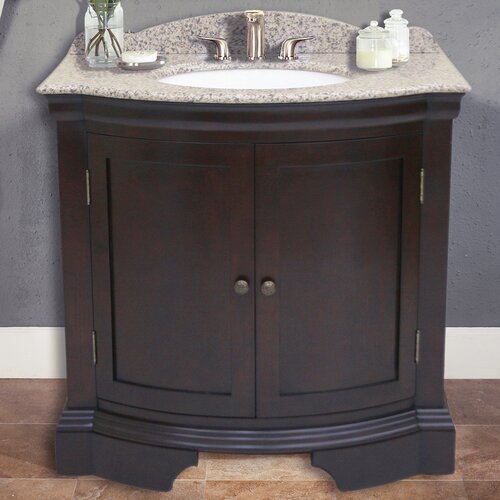 Lanza Cadhia 36 Vanity Set with Backsplash