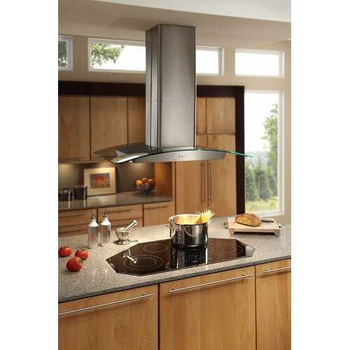 Broan Nutone Curved Glass Canopy Range Hood