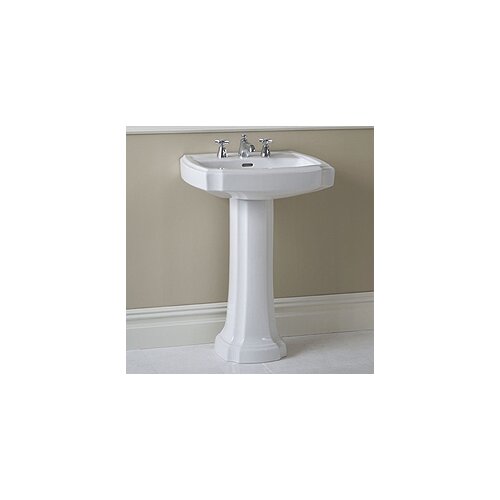 Toto Guinevere Pedestal Bathroom Sink Set   PT970 / LT972