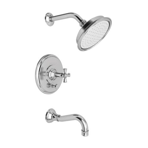 Newport Brass Jacobean Pressure Balanced Tub and Shower Trim with