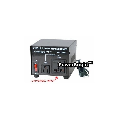 Power Bright 1500W Step Up / Down Voltage Transformer