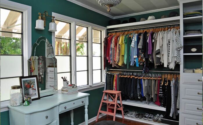 Dressing Room   Eclectic   Closet   Photos by Niki Landry Designs, LLC