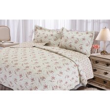 Rose Perfume Quilt Set