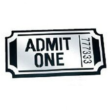 Ticket Mirror Acrylic Wall Decor