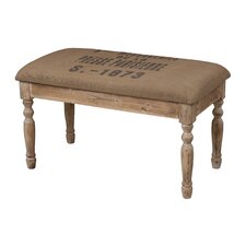 Presse Parisienne Wooden Covered Bench Seat