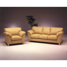 Nevada 4 Seat Leather Living Room Set