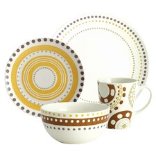 Circles and Dots Dinnerware Set