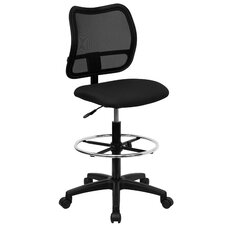 Height Adjustable Drafting Stool with Two Cylinder