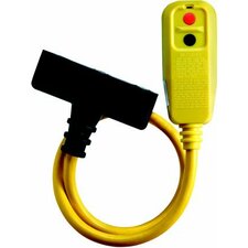 Right Angle Portable GFCI Tri Tap for Personal Protection