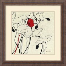 Type Framed Print Artist Shirley Novak Title Filament De Vie I Mats