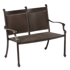 Anchor All Weather Wicker Garden Bench