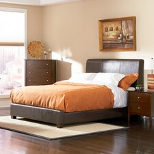 Bed rails can be flipped to allow small adjustments to mattress height