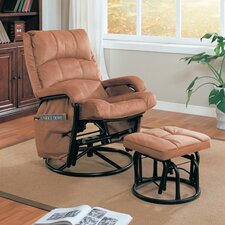 Goble Glider Rocker and Ottoman