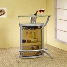 Knox Bar Unit in Silver