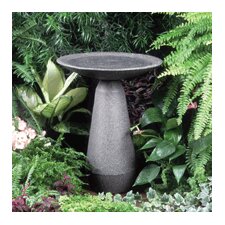 Neo Classic Black Granite Bird Bath