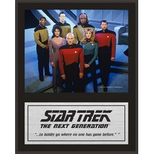 Mounted Memories Star Trek The Next Generation Enterprise NCC 1701 D