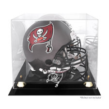 NFL Classic Helmet Logo Display Case