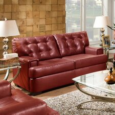 Soho Bonded Leather Loveseat