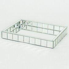 Beveled Mirror Tray