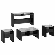 kathy ireland Office by Bush New York Skyline 4 Piece Coffee Table Set