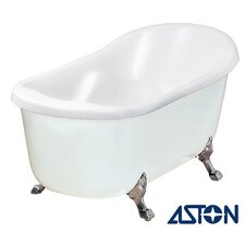 67 x 35 Acrylic Claw Foot Slipper Tub