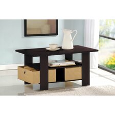 Espresso Living Set Coffee Table