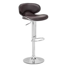 Wholesale Interiors Montano Acrylic 23 Adjustable Swivel Bar Stool