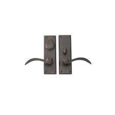 Entry Set Mortise Case Front Door Handle with Cleveland Lever