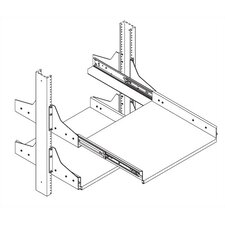 Sliding Equipment Shelf