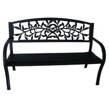 Vine Metal Garden Bench