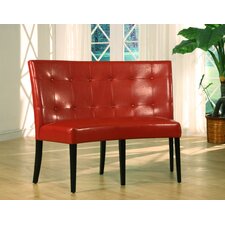 Bossa Leatherette Bench