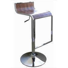 Swivel Bar Stool   Low Back Adjustable Dromio