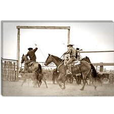 iCanvasArt Red Top Ranch by Dan Ballard Photographic Print on Canvas