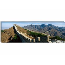 iCanvasArt Panoramic Great Wall of China Photographic Print on Canvas