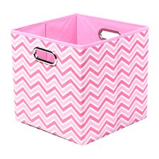 Rose Zig Zag Folding Storage Bin