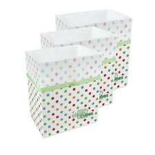 Disposable Trash Can & Recycling Bin (Set of 3)