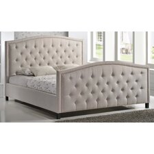 Emerald Home Furnishings Innsbruck Upholstered Sleigh Bed