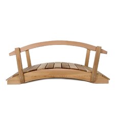 All Things Cedar Garden Bridge with Rails