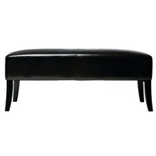 Jasper Faux Leather Entryway Bench