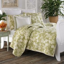 Plantation Floral Cotton Quilt Set