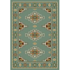 Signature Prairie Star Peridot Rug