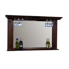 Napoli Mirror with Glass Holders in Sierra