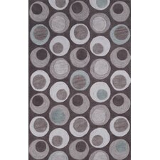 Studio Taupe Circle Rug