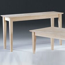 Shaker Console Table