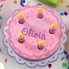 Personalized Birthday Cake Set