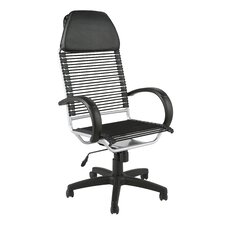 Bungie High Back Flat Executive Office Chair with Arms