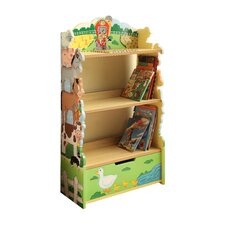 Happy Farm Room Wooden Bookcase