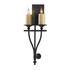 Kings Table 1 Light Candle Wall Sconce