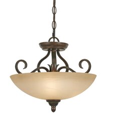 Riverton 3 Light Convertible Inverted Pendant