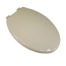 Deluxe Plastic Euro Design Elongated Toilet Seat